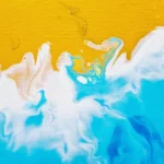 Fragment obrazu Sand and Sea