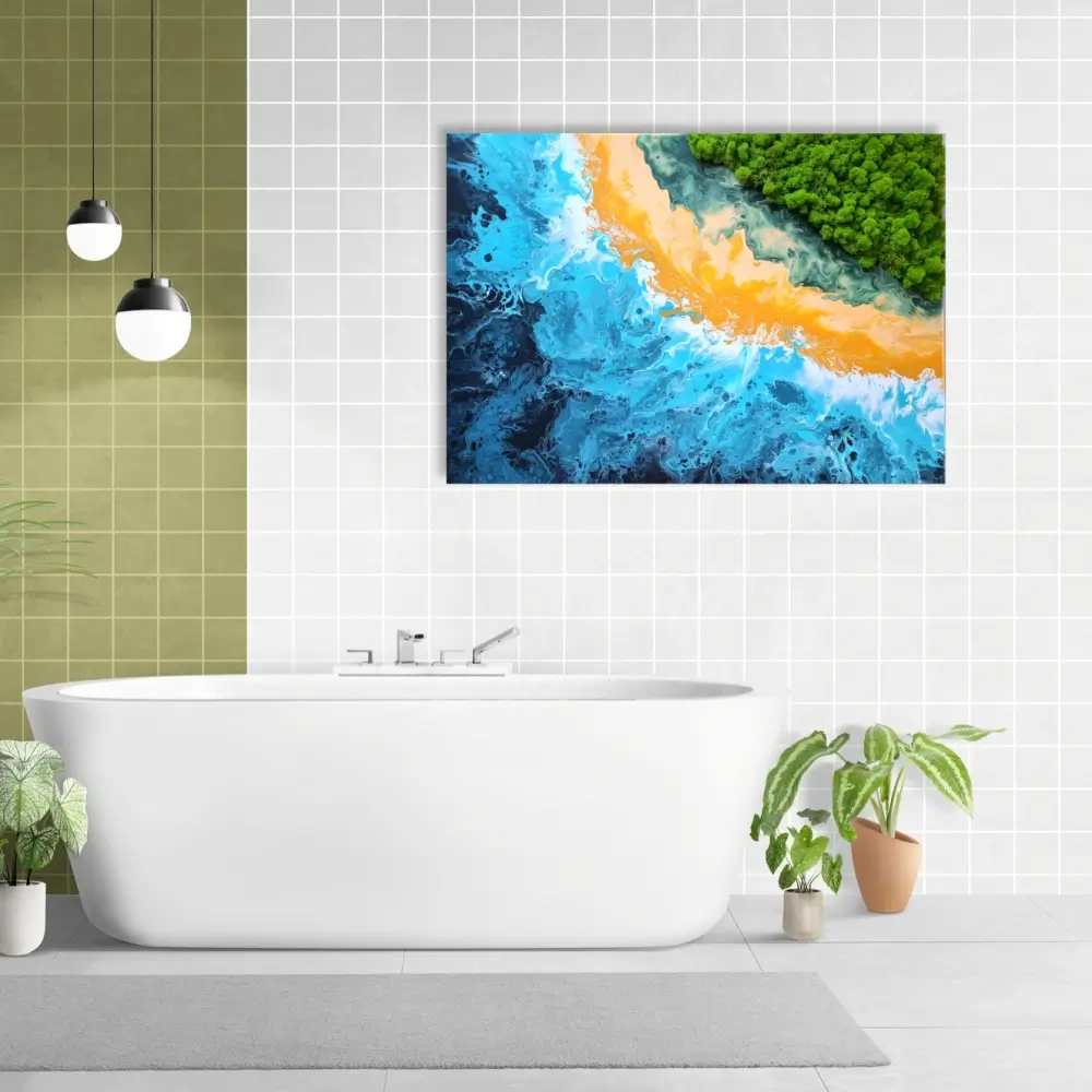 Aranżacja wnętrza z obrazem Welcome to Paradise